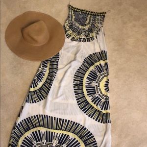 Forever 21 Boho Strapless Maxi